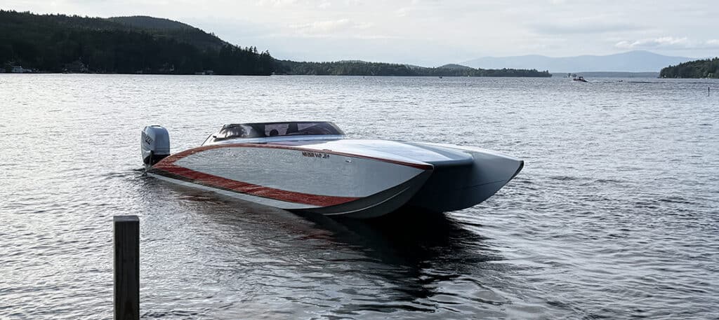 Quick Take—Rolling On Lake Winnipesaukee In A 32 Victory Pleasure Cat
